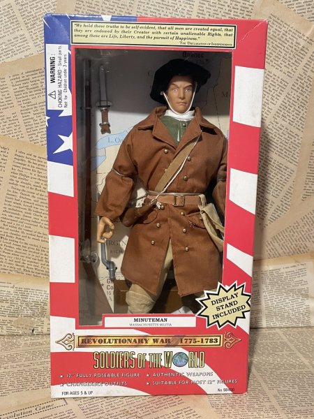 画像1: Soldiers of the World/12" Figure(Minuteman/MIB) OA-151 (1)