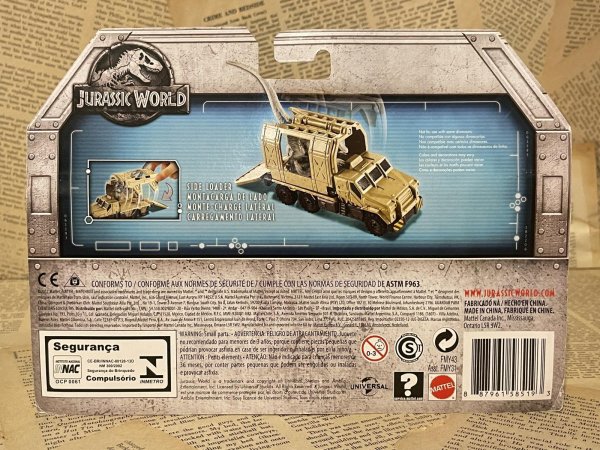 画像4: Jurassic World/Matchbox set(Armored Raptor Hauler/MOC) MO-427 (4)