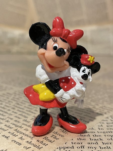画像1: Minnie Mouse/PVC Figure(80s) DI-606 (1)