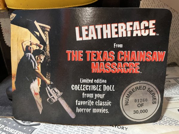 画像8: Leather Face/Talking Figure(MIB) MO-434 (8)