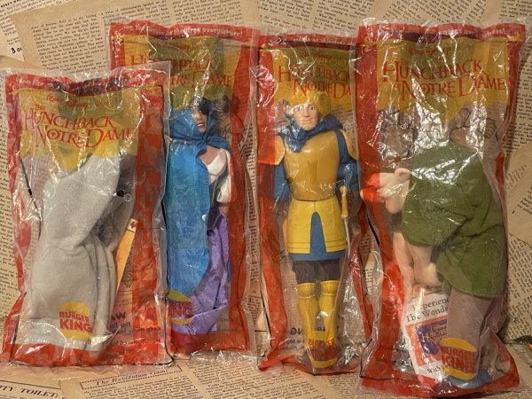 画像1: The Hunchback of Notre-Dame/Meal Toy set(90s/BK) DI-611 (1)