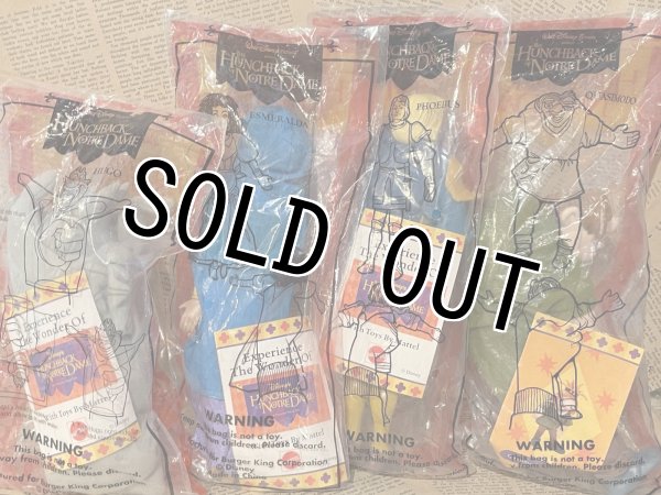 画像6: The Hunchback of Notre-Dame/Meal Toy set(90s/BK) DI-611 (6)