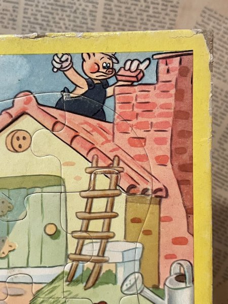 画像2: Three Little Pigs/Puzzle(50s) DI-614 (2)