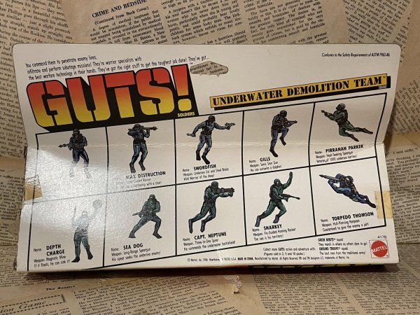画像4: GUTS!/Figure set(Underwater Demolition Team/MIB) OA-172 (4)
