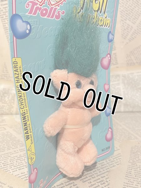 画像2: Troll/Plush Keychain(90s/Green) CD-084 (2)