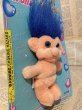 画像2: Troll/Plush Keychain(90s/Blue) CD-085 (2)