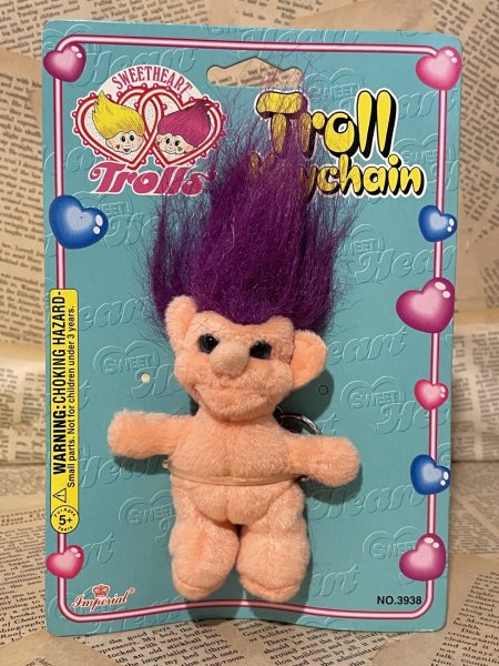画像1: Troll/Plush Keychain(90s/Purple) CD-087 (1)
