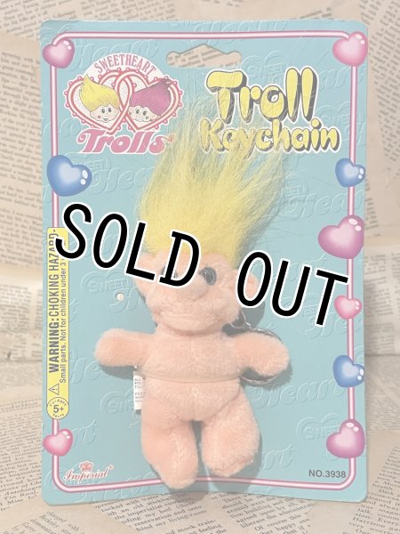 画像1: Troll/Plush Keychain(90s/Yellow) CD-086 (1)