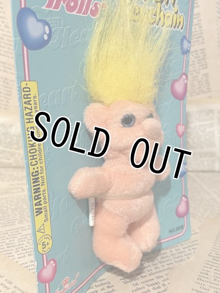画像2: Troll/Plush Keychain(90s/Yellow) CD-086 (2)