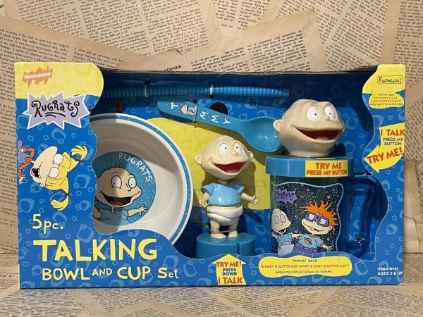 画像1: Rugrats/Talking Bowl and Cup set(Tomy/MIB) NC-058 (1)