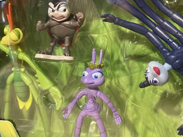 画像2: A Bug's Life/PVC Figure set(Bug Circus to the Rescue/with box) DI-618 (2)