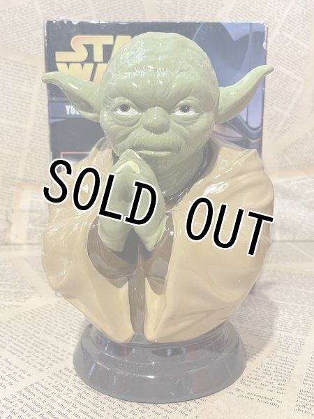 画像1: Star Wars/Yoda Ceramic Bank(00s/MIB) SW-209 (1)