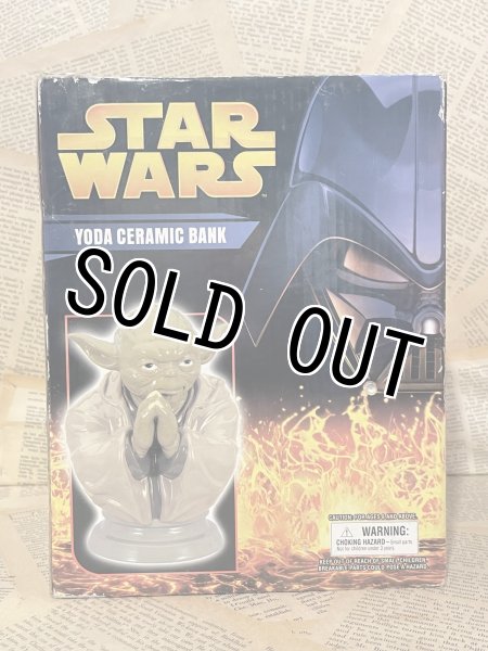 画像4: Star Wars/Yoda Ceramic Bank(00s/MIB) SW-209 (4)