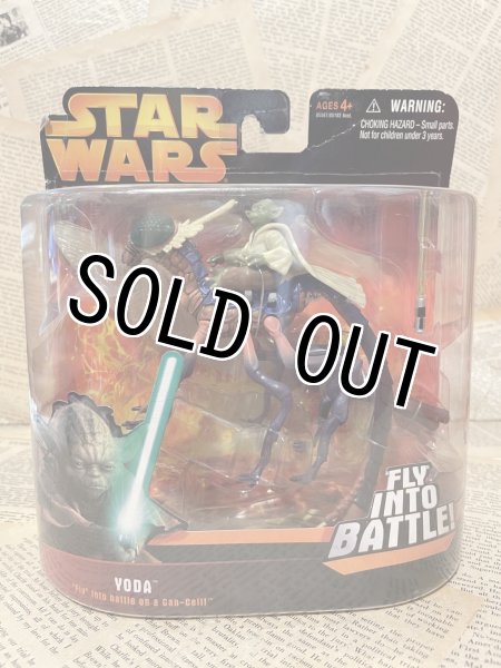 画像1: Star Wars/Action Figure(Yoda Fly Into Battle) SW-208 (1)