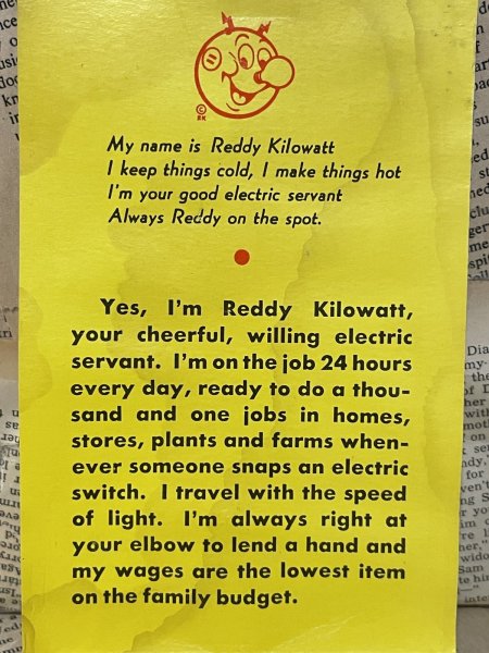 画像7: Reddy Kilowatt/Business Card Holder Figure(50s) AO-060 (7)