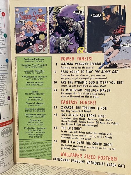 画像2: Comics Scene Spectacular Magazine(1992/#7) BK-400 (2)