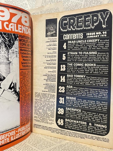画像2: Creepy Magazine(1978/#94) BK-396 (2)