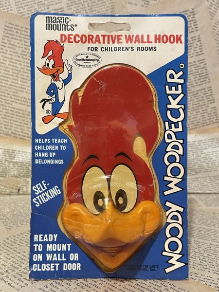画像1: Woody Woodpecker/Wall Hook(70s/MOC) CT-265 (1)