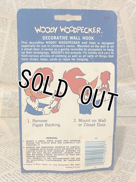 画像3: Woody Woodpecker/Wall Hook(70s/MOC) CT-265 (3)