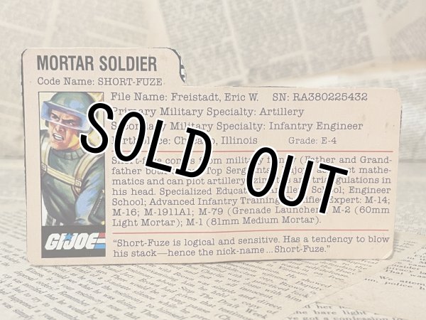 画像4: G.I. Joe/Action Figure(Short-Fuze/v1/Loose) GI-030 (4)