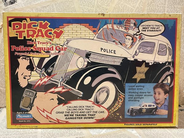 画像1: Dick Tracy/Dick Tracy's Police Squad Car(with box) MO-479 (1)