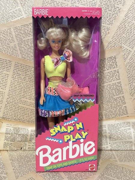 画像1: Barbie/Doll(Snap'N Play/MIB) FB-026 (1)