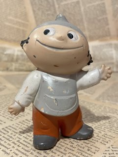 昭和 ソフビ 企業キャラ運動靴の「セカイチョー」マスコット人形(非売品) 昭和 ソフビ 企業キャラ運動靴の「セカイチョー」マスコット人形