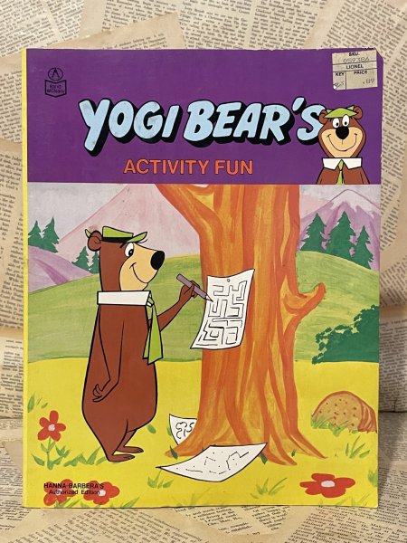 画像1: Yogi Bear/Activity Book(80s) BK-401 (1)
