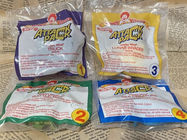画像7: Hot Wheels Attack Pack/Meal Toy set(90s/MIP) OA-193 (7)