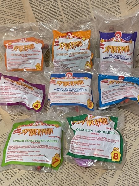 画像1: Spider-Man/Meal Toy set(1995/MIP) MA-514 (1)
