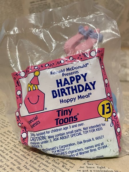 画像2: McD Happy Birthday/Meal Toy(1994/Tiny Toons) LT-080 (2)