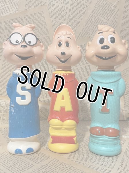 画像1: Alvin and the Chipmunks/SOAKY Bottle set(60s) CT-282 (1)