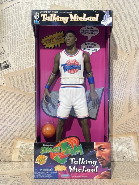 画像1: Space Jam/Michael Jordan Talking Figure(90s/MIB) LT-082 (1)