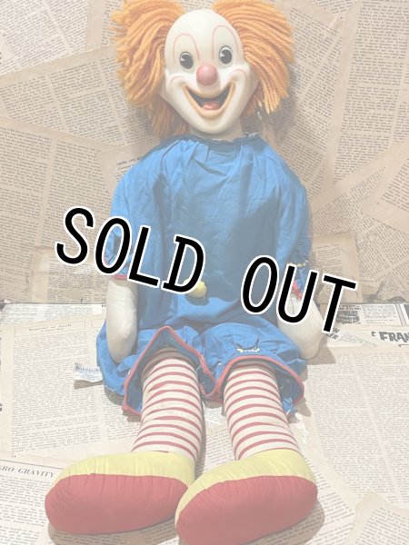 画像1: Bozo the Clown/Rubber Face Doll(60s) CT-281 (1)