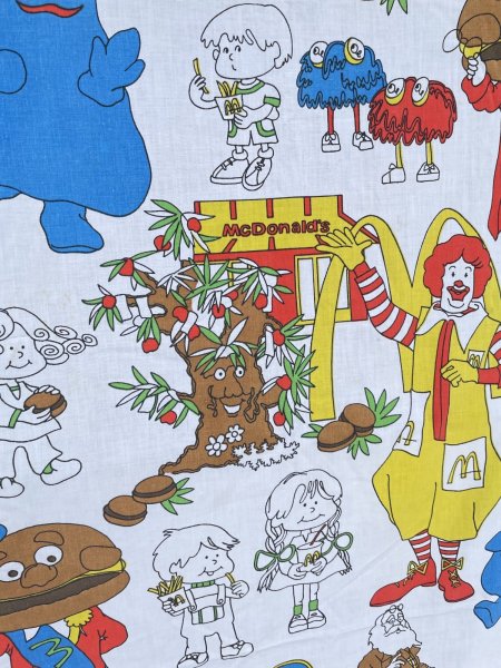 画像3: Flat Sheet Fabric(70s/McDonald's) VF-012 (3)