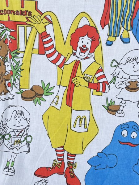 画像6: Flat Sheet Fabric(70s/McDonald's) VF-012 (6)