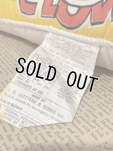 画像4: Bozo the Clown/Throw Pillow Cushion(70s) CT-284 (4)