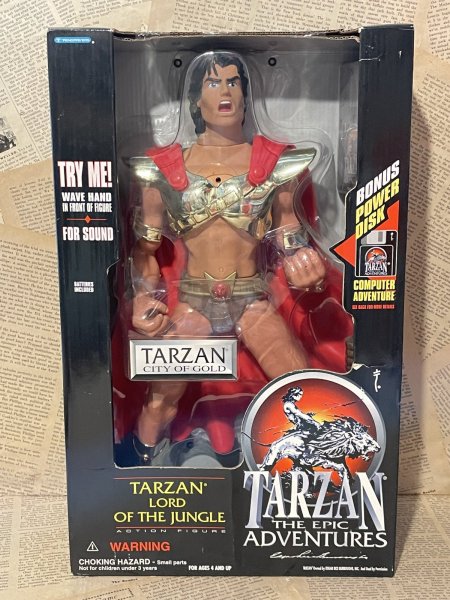 画像1: Tarzan the Epic Adventres/15" Action Figure(90s/MIB) FA-324 (1)