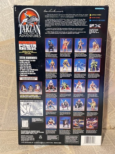画像4: Tarzan the Epic Adventres/15" Action Figure(90s/MIB) FA-324 (4)