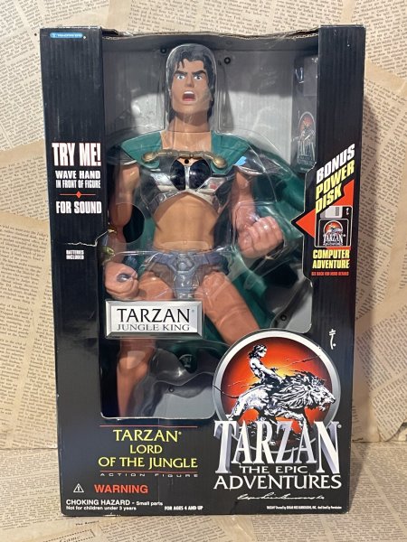 画像1: Tarzan the Epic Adventres/15" Action Figure(90s/MIB) FA-325 (1)