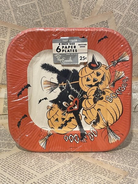 画像1: Halloween/Paper Plates(50s/MIP) OC-187 (1)