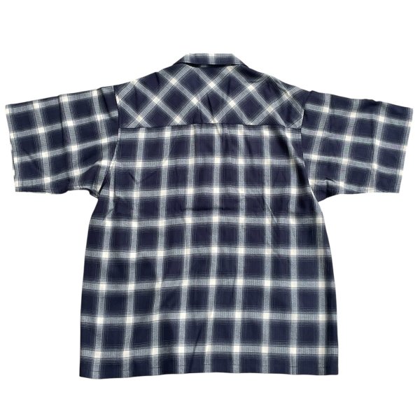 画像2: MONSTOR TIMES/MT BARUDEN Check Shirt SS ( BLUE ) AP-058 (2)