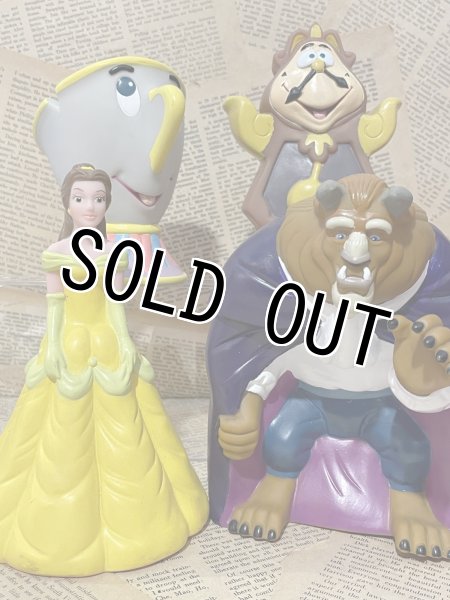 画像1: Beauty and the Beast/Hand Puppet set(90s) DI-679 (1)