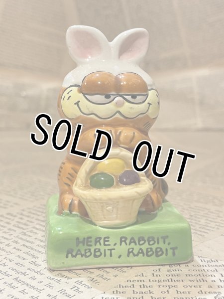 画像1: Garfield/Ceramic Statue(80s) GF-078 (1)
