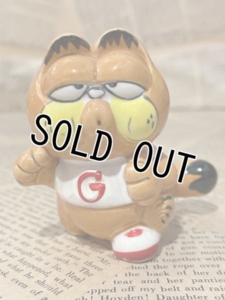 画像1: Garfield/Ceramic Statue(80s) GF-077 (1)