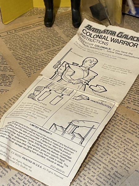 画像9: Battlestar Galactica/Action Figure(Colonial Warrior/with box) SF-124 (9)