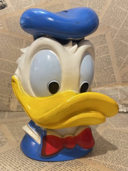 画像1: Donald Duck/Head Coinbank(70s/Play Pal) DI-689 (1)