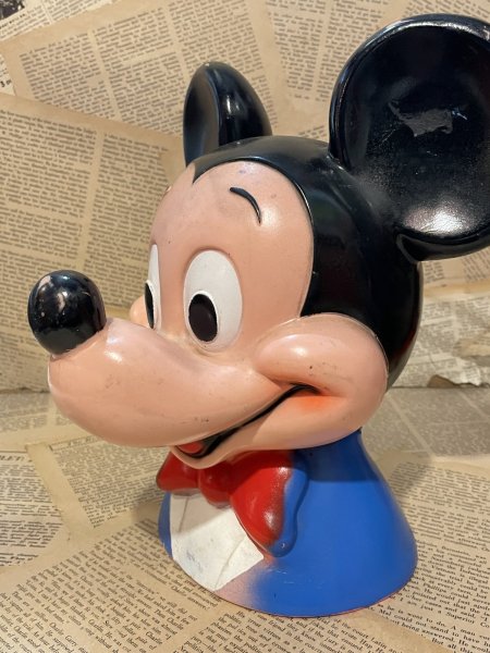 画像2: Mickey Mouse/Head Coinbank(70s/Play Pal) DI-690 (2)