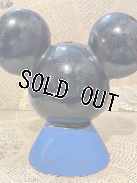 画像3: Mickey Mouse/Head Coinbank(70s/Play Pal) DI-690 (3)
