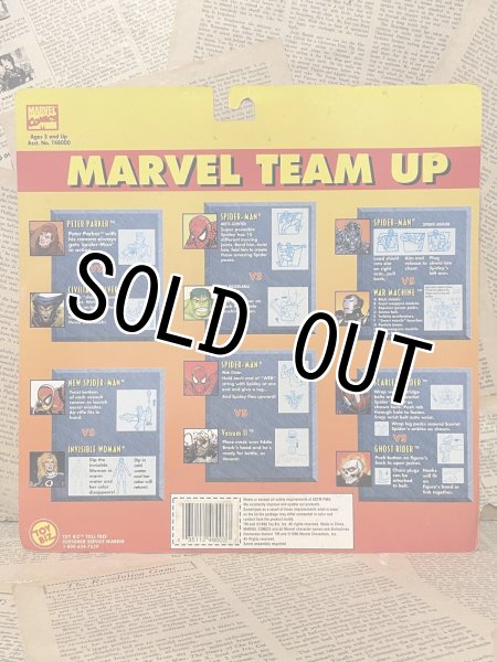 画像4: Marvel Team Up/Action Figure(Spider-Man vs Invisible Woman/MOC) MA-525 (4)